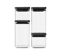 Brabantia Tasty+ 112 mm 223 mm 296 mm 4 pz Barattoli Quadrati Set di 4 12 24 22