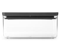 Brabantia Tasty+ contenitore portaoggetti 22.1x11.1x10.6 cm trasparente-nero 229923