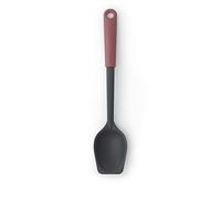 Brabantia Tasty+ Cucchiaio da Portata con Spatola, Plastica, Nero/Viola (Grape R