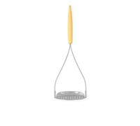Brabantia TASTY+ Schiacciapatate più cucchiaio | Schiacciapatate e cucchiaio da portata in acciaio inox 2 in 1 | Impugnatura ergonomica | Lavabile in lavastoviglie | Honey Yellow