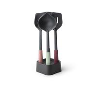 brabantia Tasty+ - Set di Utensili da Cucina con Supporto - 1 Set