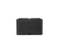 Brabantia TASTY+ Set di taglieri con supporto integrato per telefono e tablet | 4 pezzi di taglieri da cucina con custodia organizer | A due lati | Look legno antiscivolo | Dark Grey