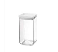 Brabantia Tasty+ Stackable Square Canister 1.6 L, Light Grey