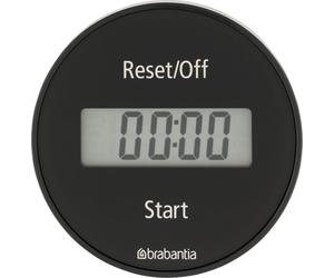 brabantia Tasty+ - Timer Magnetico da Cucina - Dark Grey