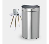 Brabantia Touch Bin New Pattumiera, 40 l, Inox Satinato