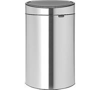 Brabantia 100680 -Touch Bin New Recycle 10 + 23 litres, Acier Mat