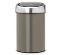Brabantia Touch Bin secchio della spazzatura 3 l cromo-grigio 364464