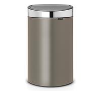 Brabantia Touch Bin secchio della spazzatura 40 l cromo-grigio 114885