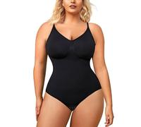 BRABIC, Body da donna modellante e contenitivo sulla pancia, senza cuciture e senza maniche, a canotta, X-Small/Small