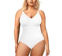 BRABIC, Body da donna modellante e contenitivo sulla pancia, senza cuciture e senza maniche, a canotta, Medium/Large