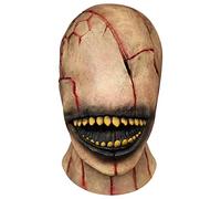brableewear Scary Halloween Mask Smiley Killer Mask Creepy Devil Zombie Headgear Full Head Cosplay Costume Props