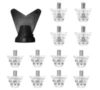 BRABOSTON 12pcs Leggero Calcio Scarpa Da Calcio Vite In Spikes Durabilità Tacchetti In Metallo Resistente alla corrosione Per Scarpe Da Calcio Durabilità Alluminio Tacchetto Borchie