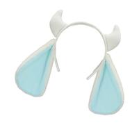 BRABOSTON Comodo cerchietto con corna in peluche adatto per bambini e adulti, per feste e incontri divertenti