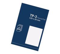 BRABOSTON Cuscinetto termico 120x20mm facile da tagliare per scheda grafica IC particolarmente morbido che collega le lacune componenti conduttive di calore del silicone termico
