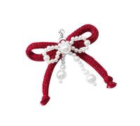 BRABOSTON Delicato ciondolo a forma di scarpe da ginnastica per ballerine, punk, Egirl, Eboy, ornamento alla moda per pantaloni, gonne, stivali, ornamento, maglia rossa, Taglia unica