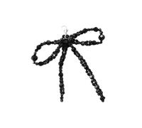 BRABOSTON Delicato ciondolo a forma di scarpe da ginnastica per ballerine, punk, Egirl, Eboy, ornamento alla moda per pantaloni, gonne, stivali, ornamento, Nero , Taglia unica