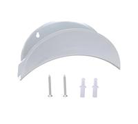 BRABOSTON Supporto per tubo dell'acqua Bobina resistente Gancio robusto Organizzatori in metallo resistente Stand per esterno Yard Wall Mounted Garden Hose Storage