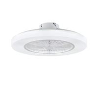 Bracae Fan Plafoniera Creativa Moderna Plafoniera LED Dimmerabile Ventilatore a soffitto con Illuminazione, 3 Livelli di Ventola, 3 Colori, plafoniere per Soggiorno Camera da Letto