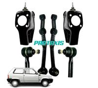KIT 6 PEZZI BRACCETTI + MONTANTI AMMORTIZZATORI + TESTINE STERZO FIAT PANDA 141