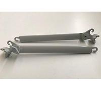 Braccetti per Tenda da Sole a Caduta da 50 cm e da 70 cm, in vari colori. 1 Coppia (grigio 7035 da 50 cm)