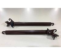 Braccetti per Tenda da Sole a Caduta da 50 cm e da 70 cm, in vari colori. 1 Coppia (Marrone 8017 da 50 cm)