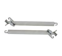 Braccetti per tende da sole coppia in alluminio bracci ringhiera tenda a caduta