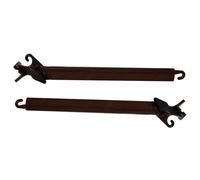 Braccetti per tende da sole coppia in alluminio bracci ringhiera tenda a caduta