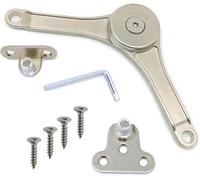 Braccetto a Leva con Snodo Tipo FERRARI | Per Ante a Ribalta e Vasistas | Installazione DX/SX | 1 Pezzo per Ante in Legno