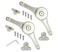 Braccetto a Leva Snodo, Klok FERRARI, per Ante a Ribalta e Vasistass, Può essere istallato sia a DX che a SX. (SNODO KLOK XL per Ante Legno, 2, Pezzo)