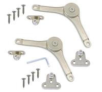 Braccetto a Leva Snodo, Klok FERRARI, per Ante a Ribalta e Vasistass, Può essere istallato sia a DX che a SX. (SNODO KLOK per Ante Legno, 2, Pezzi)