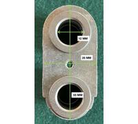 Braccetto bussole / boccole / boccola ricambio X impastatrice n.252