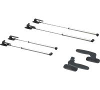 Braccetto di supporto finestra dometic a regolazione continua, altezza finestra 550 mm
