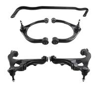 Bracci anteriori superiori e inferiori con barra stabilizzatrice compatibile con Ram 1500 2011 2018 4WD