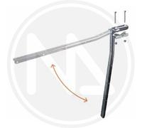 BRACCI BRACCIO STENDIBIANCHERIA PER BALCONE PIEGHEVOLE ZINCATO CM.60 1COPPIA