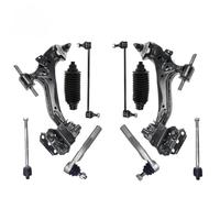 Bracci Comando Sospension Compatibile Con CR-V AWD FWD 2012 2013 2014 2015 2016 Kit Di Sospensioni Con Giunto Sferico Del Braccio Di Controllo Inferiore Anteriore, Barra Stabilizzatrice MS601175