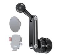 Bracci di estensione per auto, 3,9 x 3,9 x 1,6 cm, adattatore per giunto sferico da 7 mm, asta rotante per supporto del telefono per presa d'aria, morsetto per presa d'aria, camion, auto, veicolo