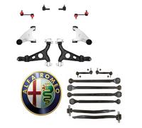 Bracci Sospensione Ant + Post per Alfa Romeo 156 1.9 JTD 932 100 KW 136CV 02>04