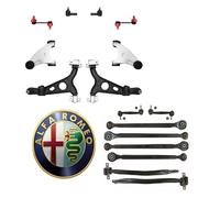 Bracci Sospensione Ant + Post per Alfa Romeo 156 Sportwagon 1.9 JTD 100 KW 136CV