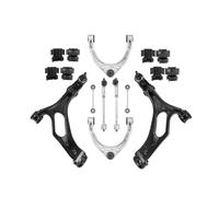 Bracci Sospensione Anteriori Compatibile Con Per Touareg 2003 2004 2005 2006 200 2008 2009 2010 Braccio Di Controllo Superiore Inferiore Con Kit Di Sospensione Con Giunto Sferico(Kits)