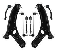 bracci sospensione comando Compatibile Con Kia Per Rio 2012 2013 2014 2015 2016 2017 Anteriore Inferiore Braccio Controllo Collegamento Stabilizzatore Interno Esterno Tirante Kit RK621981 RK621982