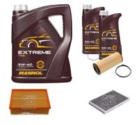 Bracci Sospensione Febi BILSTEIN Controllo Set 7L mannol extreme 5W-40 per Audi