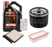 Bracci Sospensione Febi Controllo Set 5L di Motul 8100 x-Cess 5W-40 per