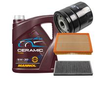 Bracci Sospensione Febi Controllo Set 5L mannol Ceramica 5W-30 Adatto A per Opel