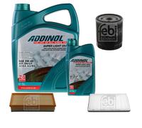 Bracci Sospensione Febi Controllo Set 6L Addinol Super Luce 0540 per Peugeot 406