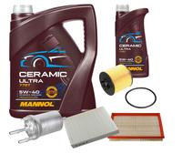 Bracci Sospensione Febi Controllo Set 6L mannol Ceramica 5W-40 per VW Polo 1.4
