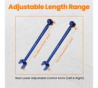 Braccia Controllo Camber Regolabile Posteriore inferiore for BMW E36 E46 E83 E85