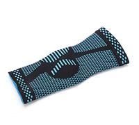 Braccia della caviglia in nylon allungamento a maglia leggero wrappy bandage alla caviglia blu traspirante per uomo sporgere protezione del piede (Dimensione L.)