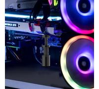 Braccia di supporto GPU - Porta della scheda grafica, accessorio per PC | STANDE VERTICA DI FUNZIONE PRESIDE, riduce la base magnetica di stress GPU, regolazione senza strumenti, di supporto pe