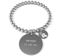 Bracciale 10 Buoni Propositi Donna in Acciaio B5171
