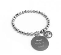 Bracciale 10 Buoni Propositi Donna in Acciaio FACCIO LA BRAVA